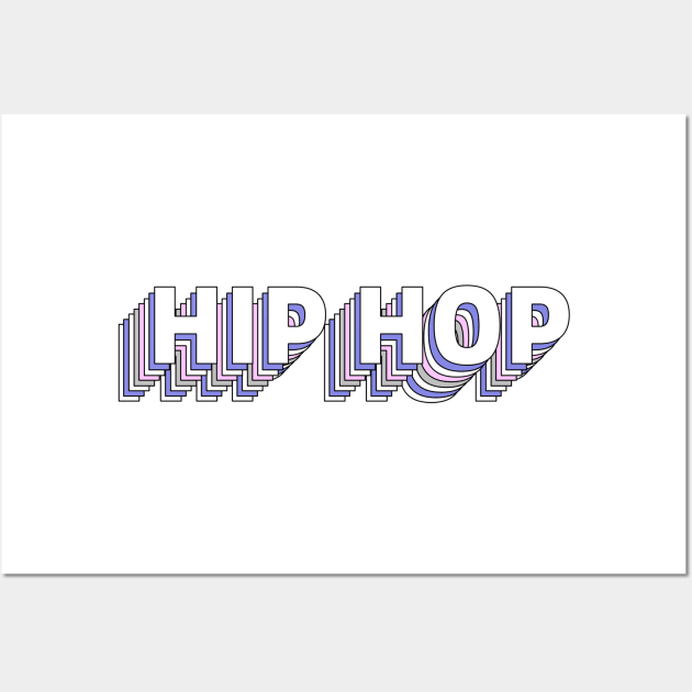 Hip Hop v1 Wall Art by vectorclothes